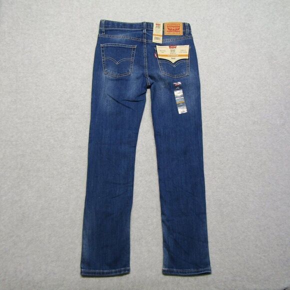 Levis 510 Skinny Jeans Flex Youth 14 Regular New - Picture 11 of 13